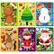 Wrapables Make Your Own Christmas Stickers, DIY Make a Face Sticker Sheets, Holiday Crafts and Activities, Party Favors (24 Sheets)